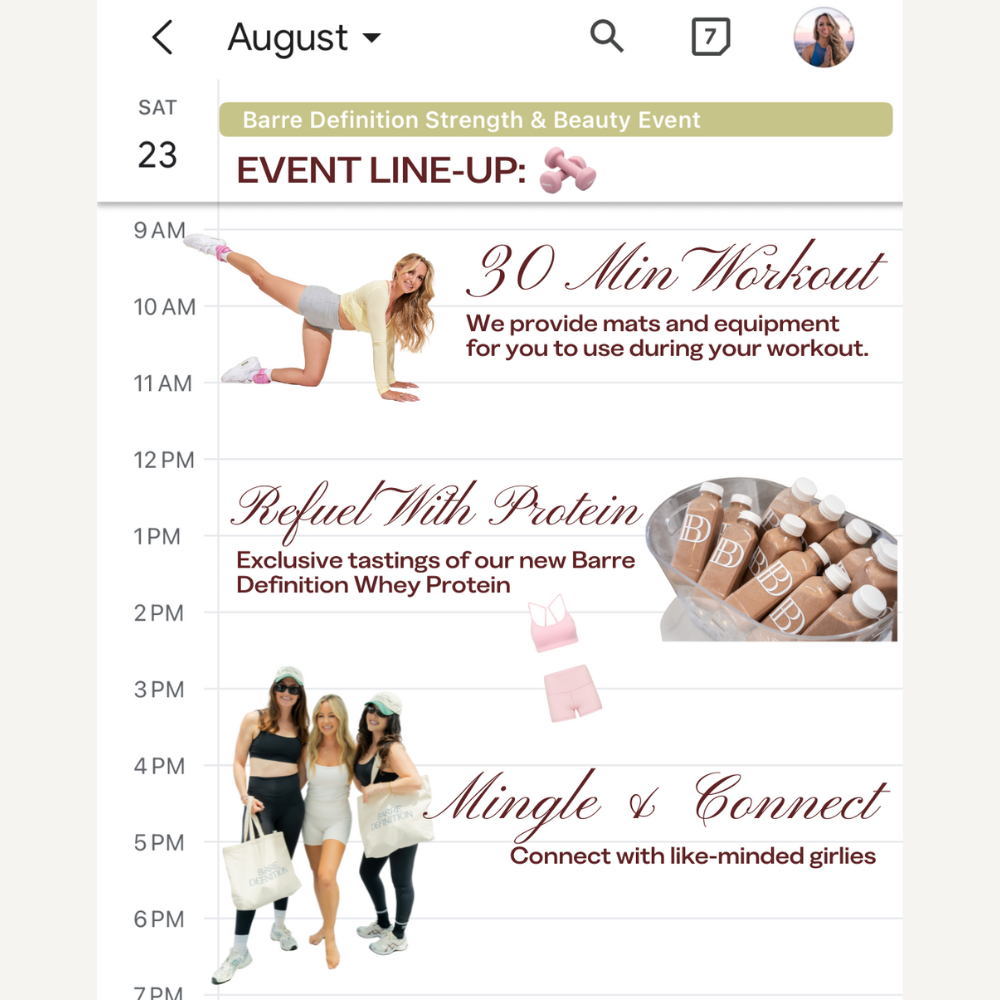 Barre Definition Event! (LA)