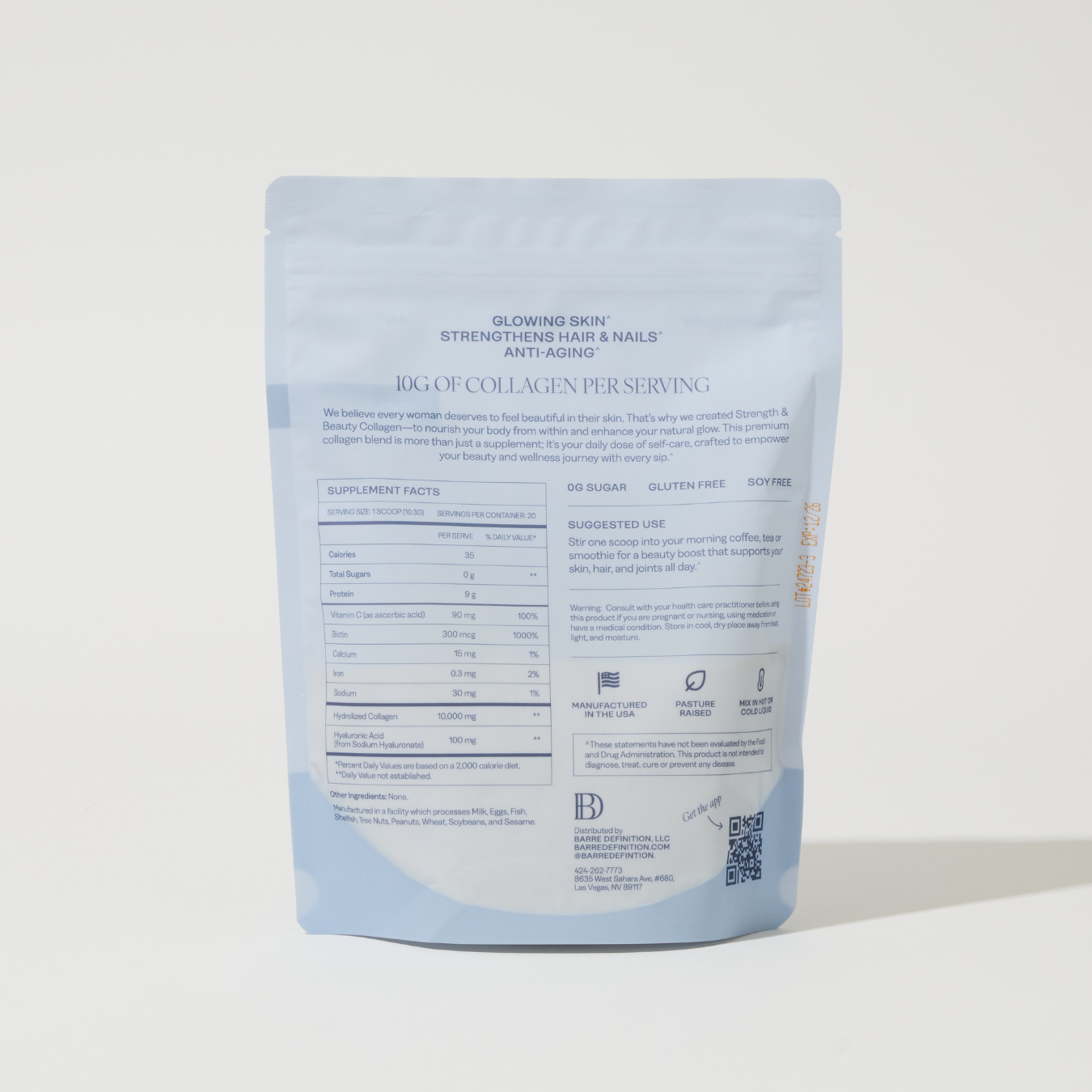 Unflavored / 20 Servings Unflavored / 40 Servings