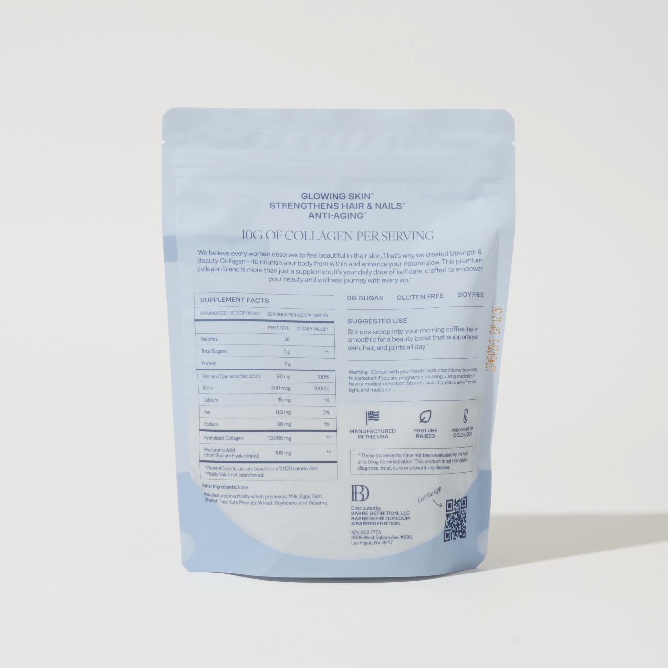 Unflavored / 20 Servings Unflavored / 40 Servings