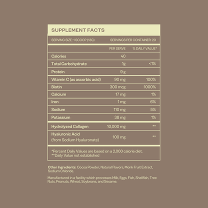 Chocolate / 20 Servings Chocolate / 40 Servings